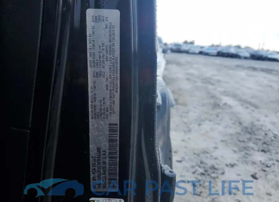 1C4HJXDG1PW643805# 12