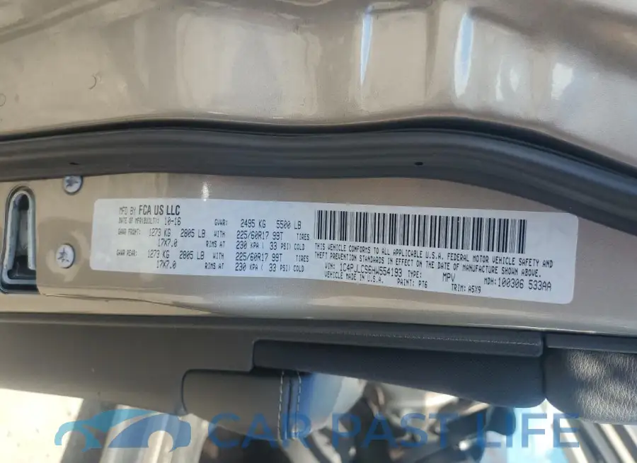1C4PJLCS6HW554193# 13