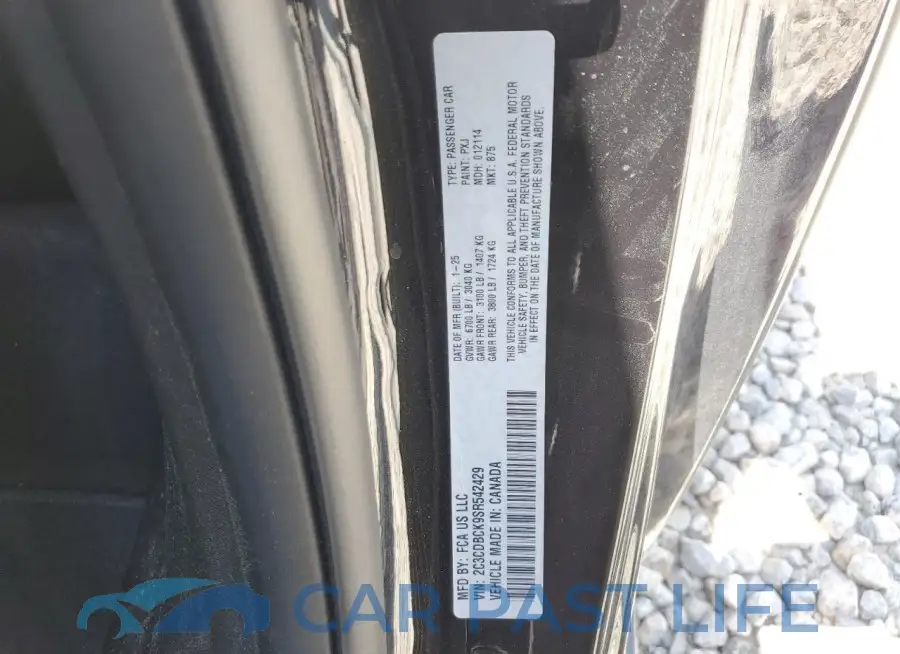 2C3CDBCK9SR542429# 12