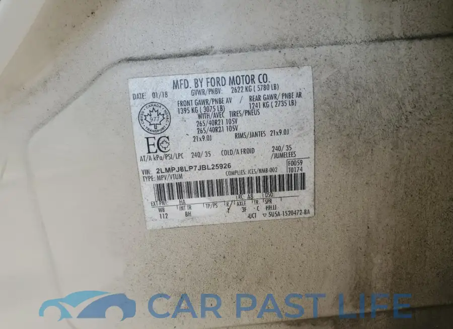 2LMPJ8LP7JBL25926# 14