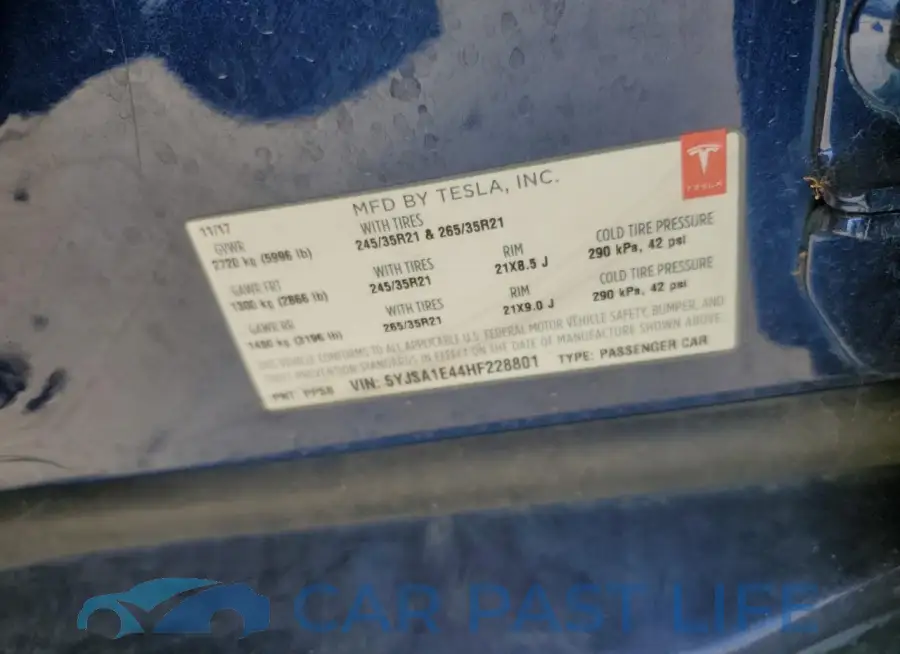 5YJSA1E44HF228801# 13