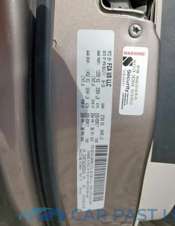2C4RC1BG2HR552034# 13