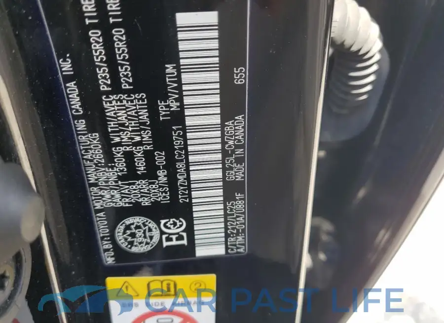 2T2YZMDA8LC219751# 13