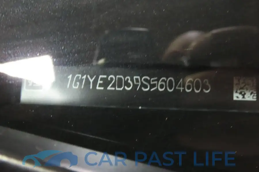 1G1YE2D39S5604603# 10