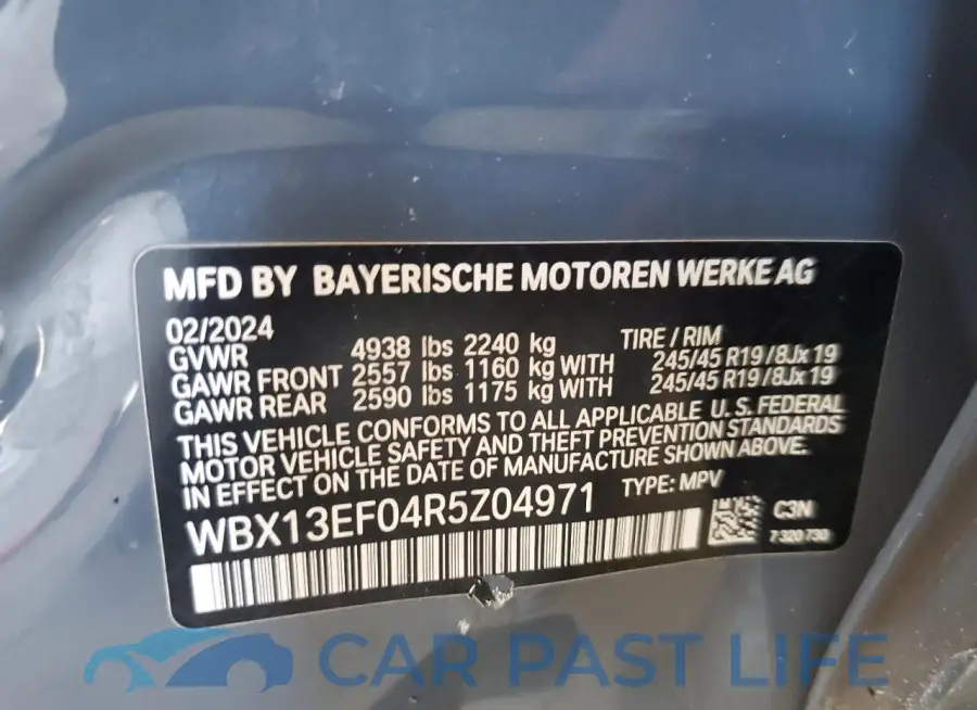 WBX13EF04R5Z04971# 12