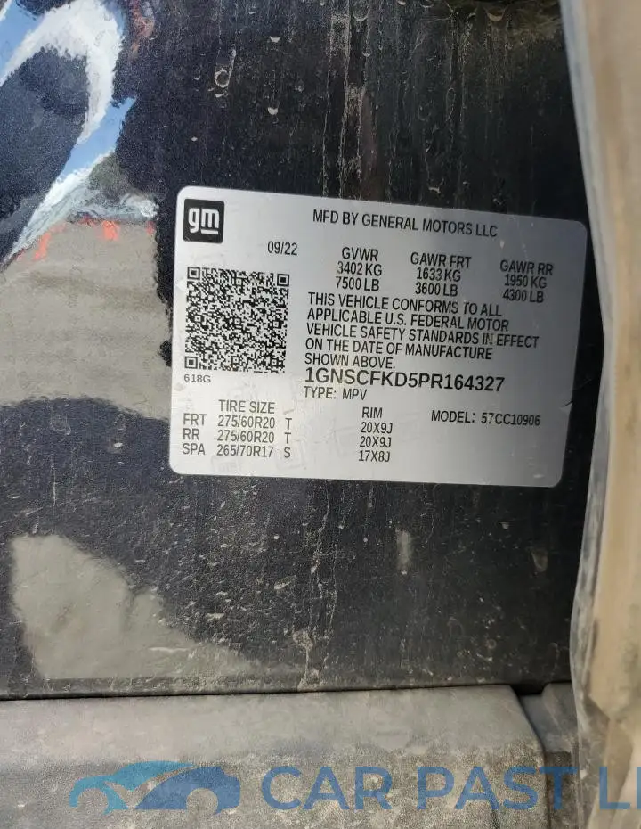 1GNSCFKD5PR164327# 13