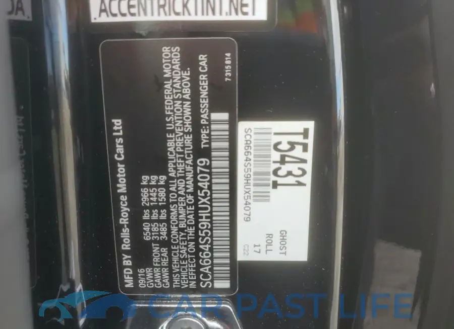 SCA664S59HUX54079# 12