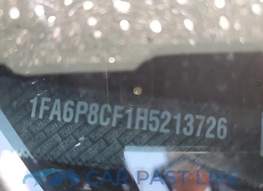 1FA6P8CF1H5213726# 12