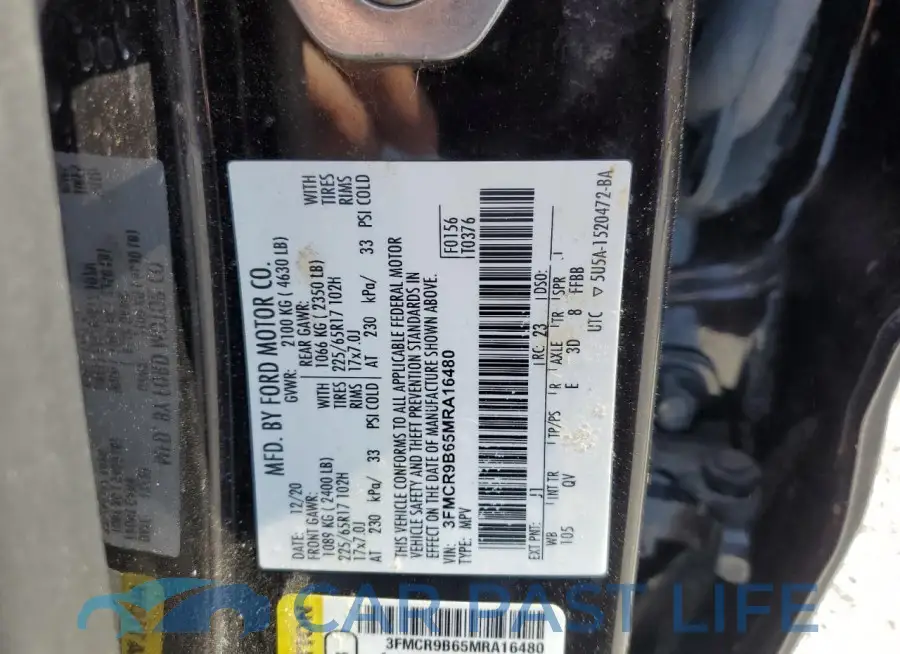 3FMCR9B65MRA16480# 13