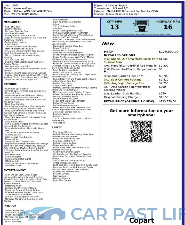 W1NYC7HJ1PX488921# 10