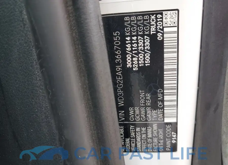 WD3PG2EA9L3667055# 13
