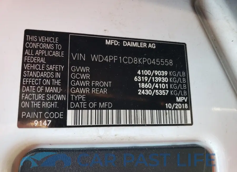 WD4PF1CD8KP045558# 13