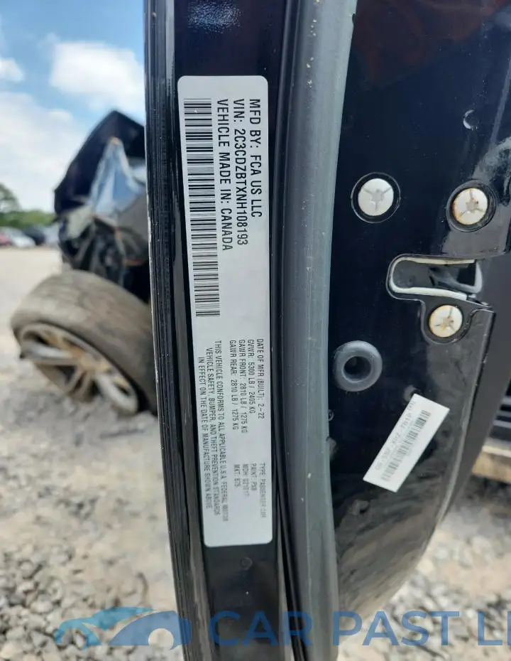 2C3CDZBTXNH108193# 12