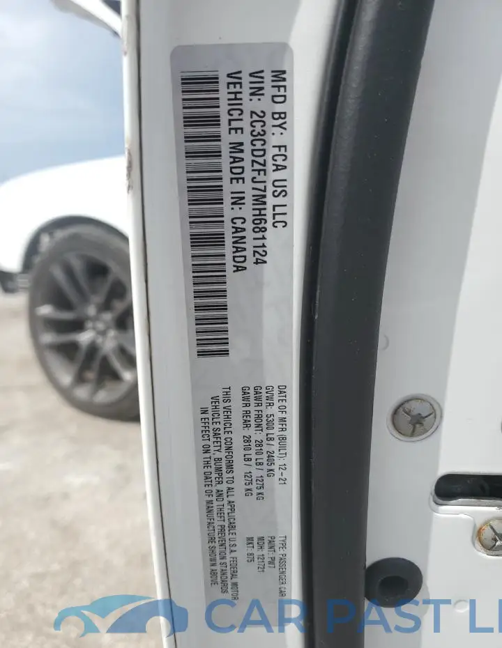 2C3CDZFJ7MH681124# 13