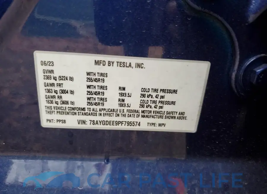 7SAYGDEE9PF795574# 13