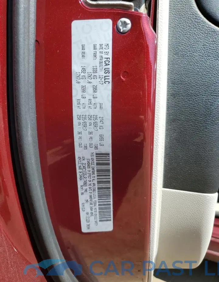 2C4RC1EG5JR174969# 13