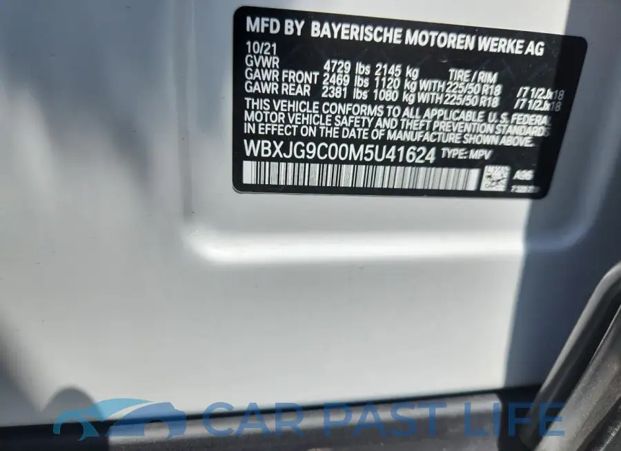 WBXJG9C00M5U41624# 14