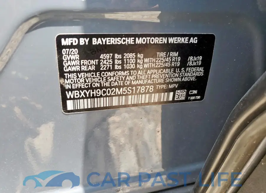 WBXYH9C02M5S17878# 13
