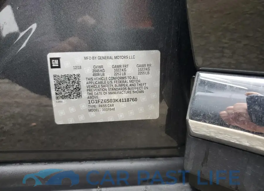 1G1FZ6S03K4118760# 12
