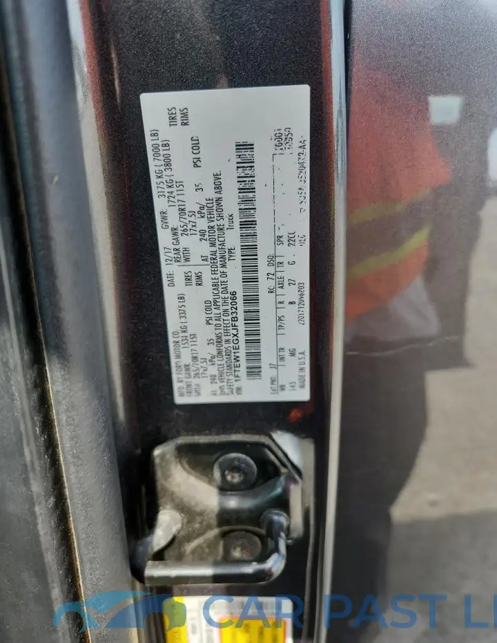 1FTEW1EGXJFB32066# 12