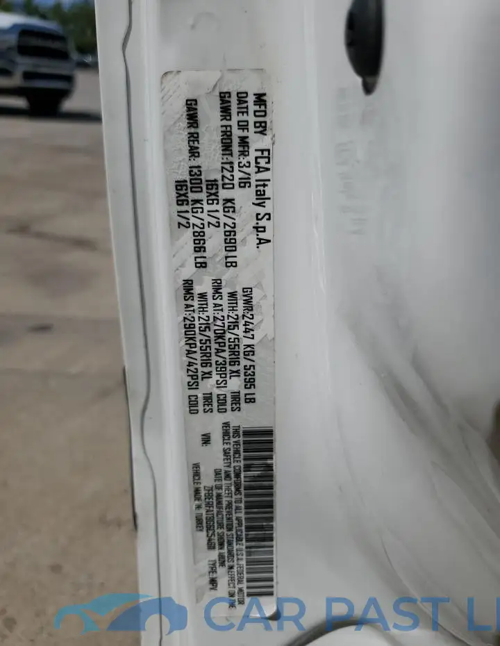 ZFBERFAT8G6C54611# 14