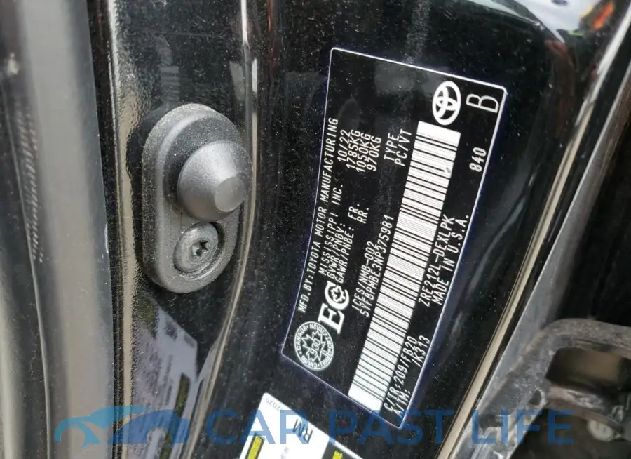 5YFBPMBE3NP375981# 13