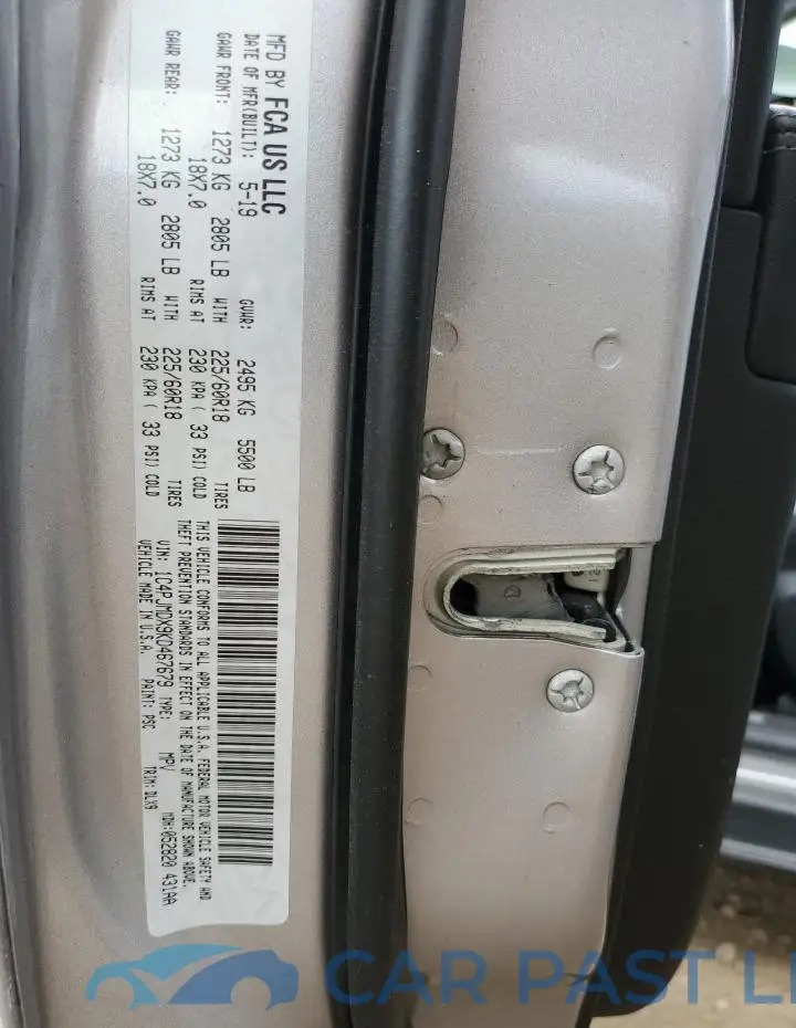 1C4PJMDX9KD467679# 13