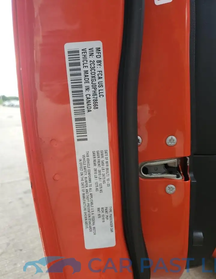 2C3CDXGJ0PH678668# 13