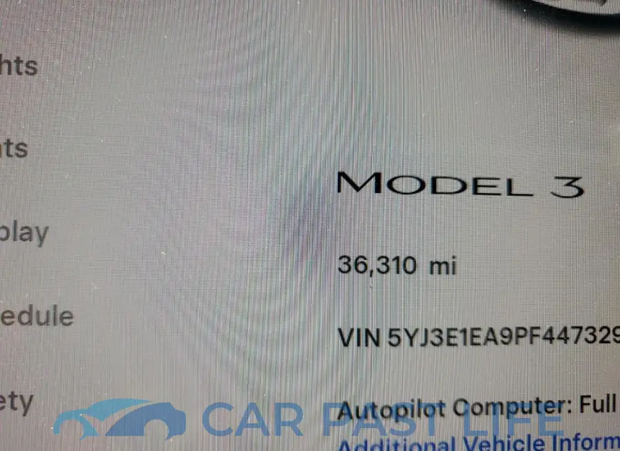 5YJ3E1EA9PF447329# 9