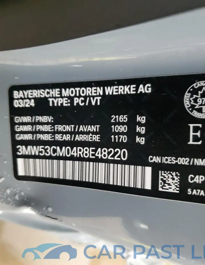 3MW53CM04R8E48220# 12