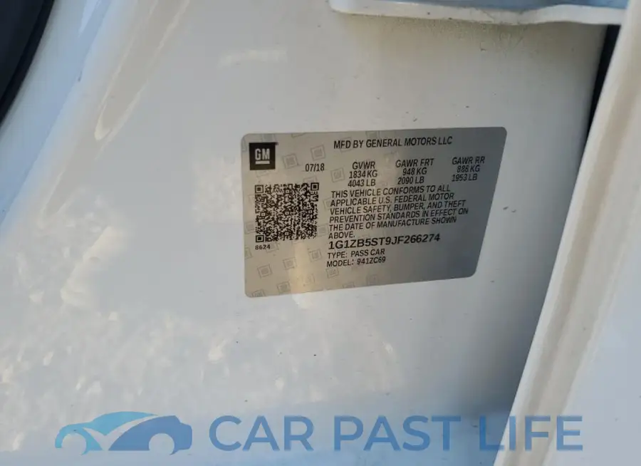 1G1ZB5ST9JF266274# 13