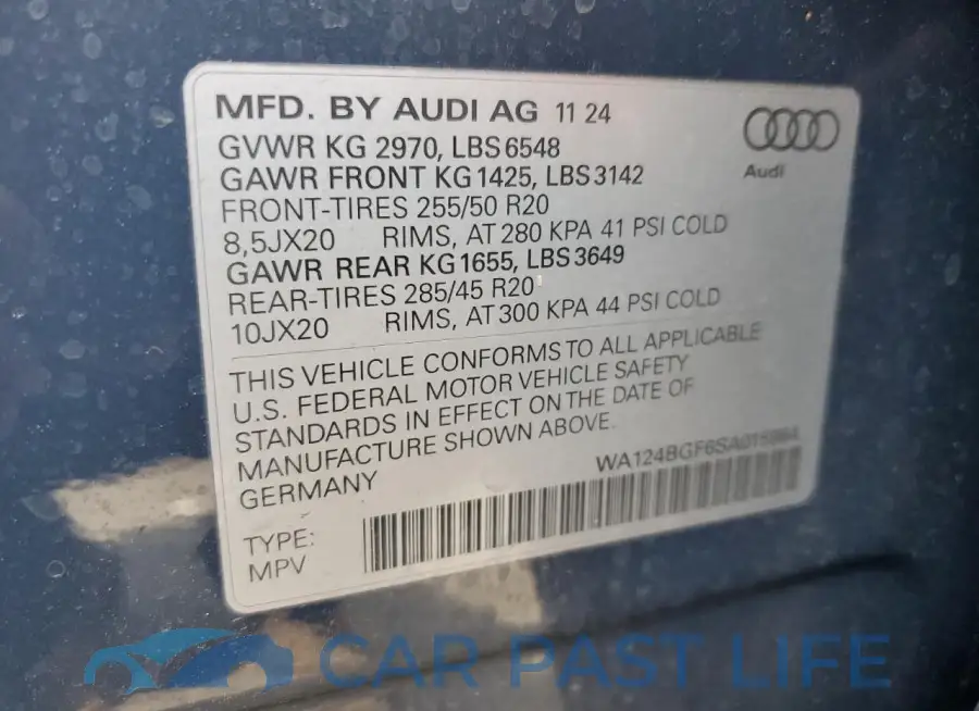 WA124BGF6SA015984# 13