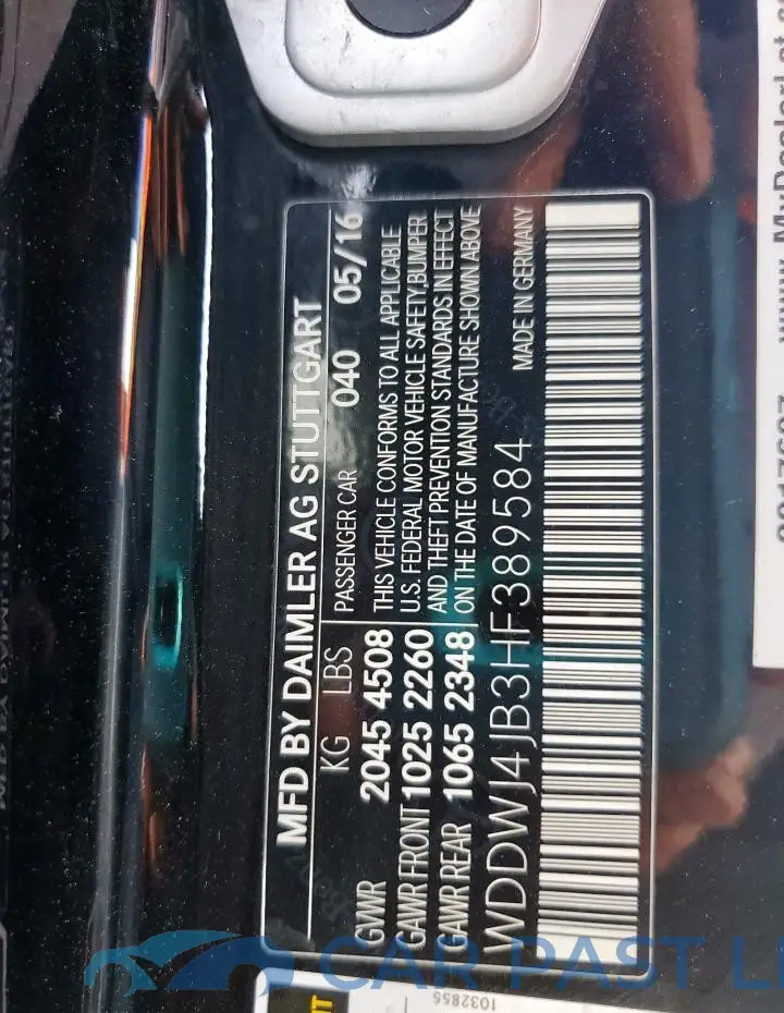 WDDWJ4JB3HF389584# 12
