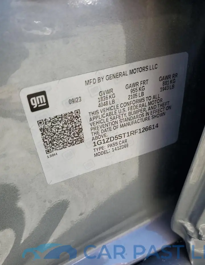1G1ZD5ST1RF126614# 13