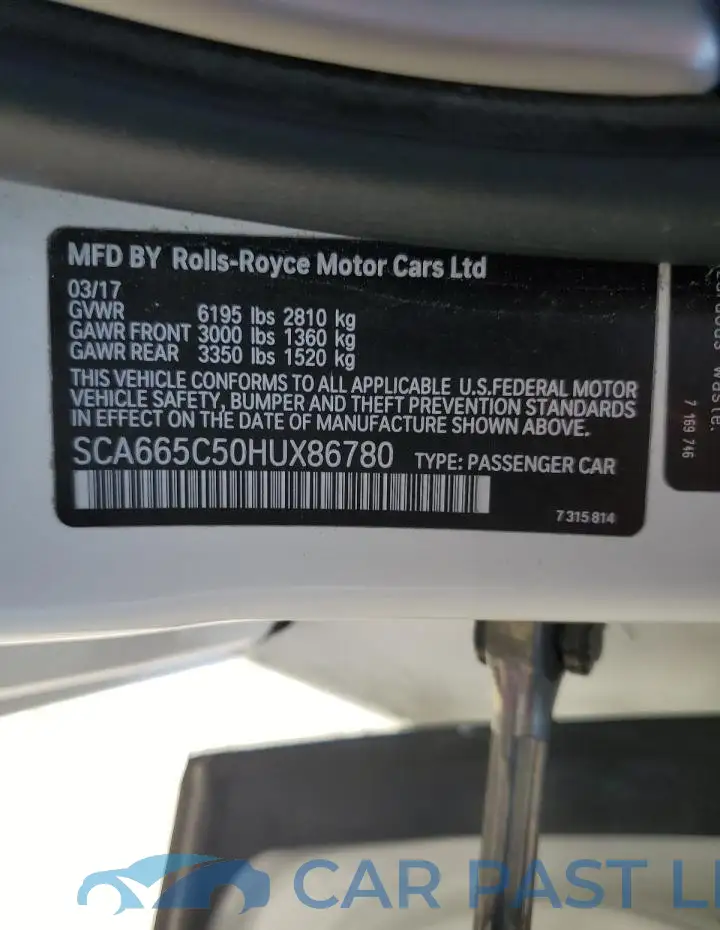 SCA665C50HUX86780# 12