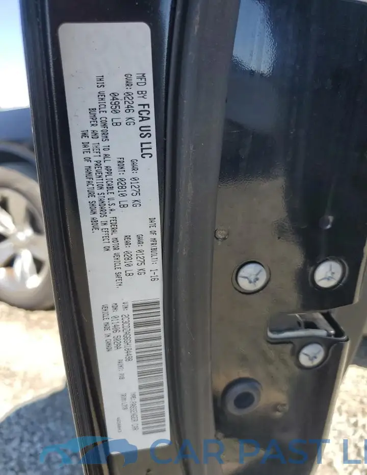 2C3CDZAG6GH184498# 12