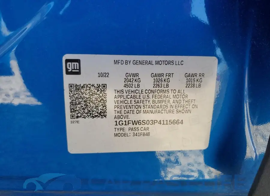 1G1FW6S03P4115664# 13
