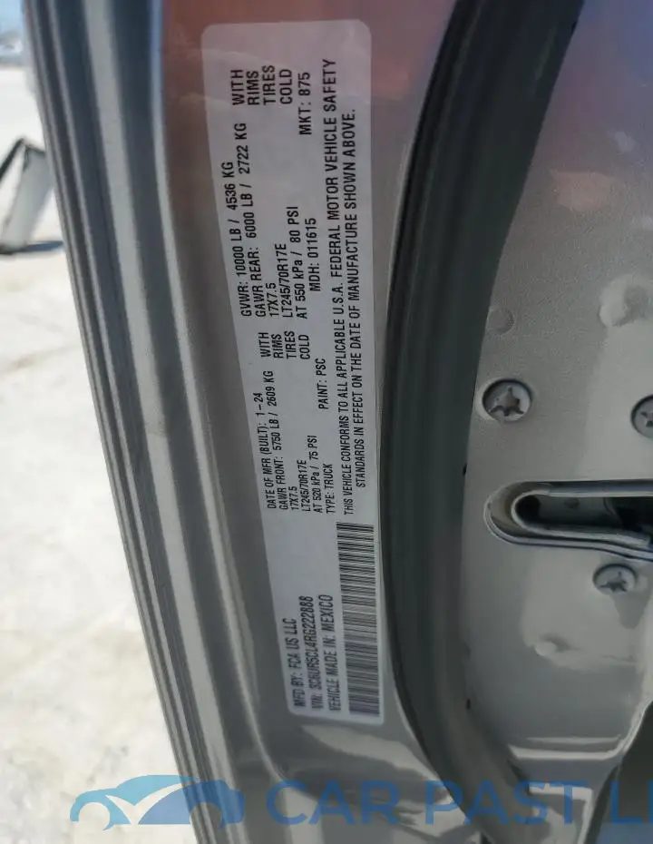 3C6UR5CL4RG222888# 13