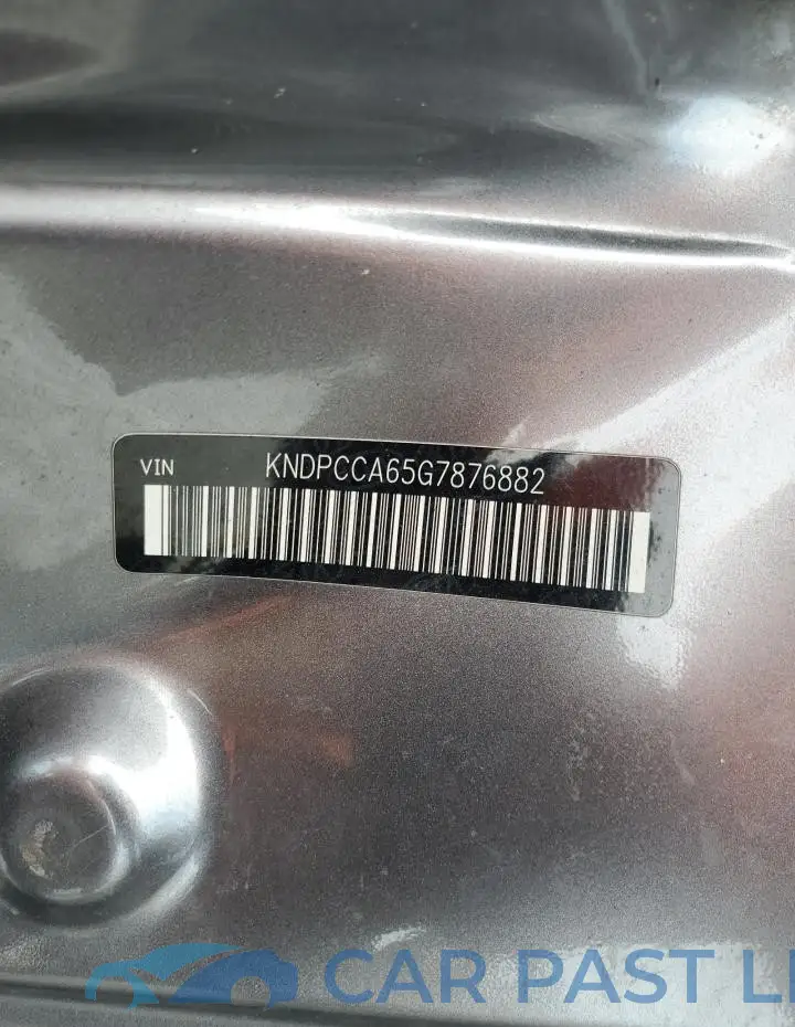 KNDPCCA65G7876882# 14