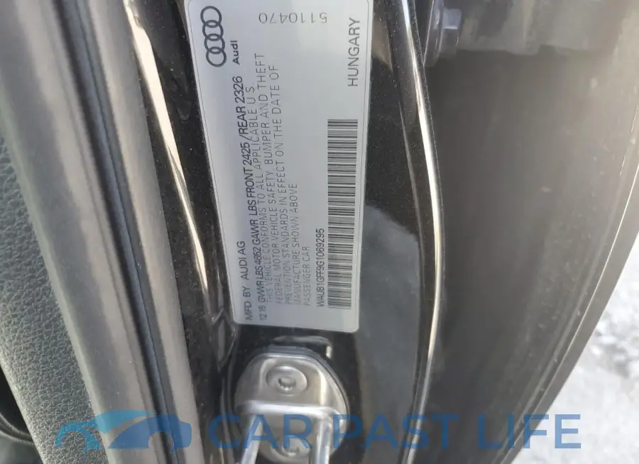 WAUB1GFF9G1069295# 12