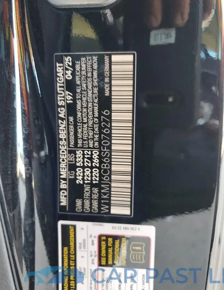 W1KMJ6CB6SF076276# 12