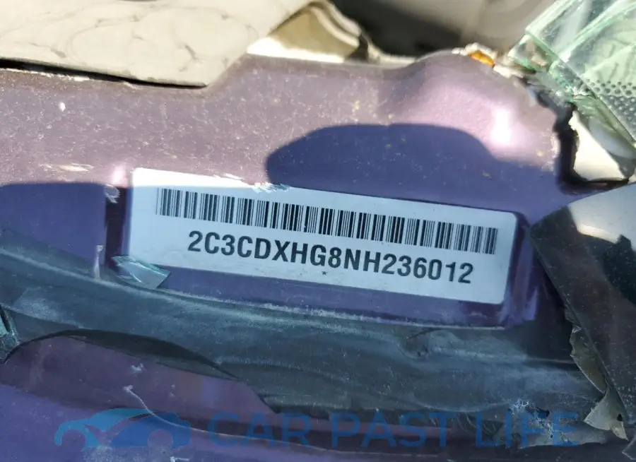 2C3CDXHG8NH236012# 12