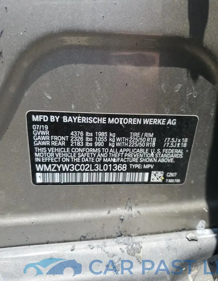 WMZYW3C02L3L01368# 12