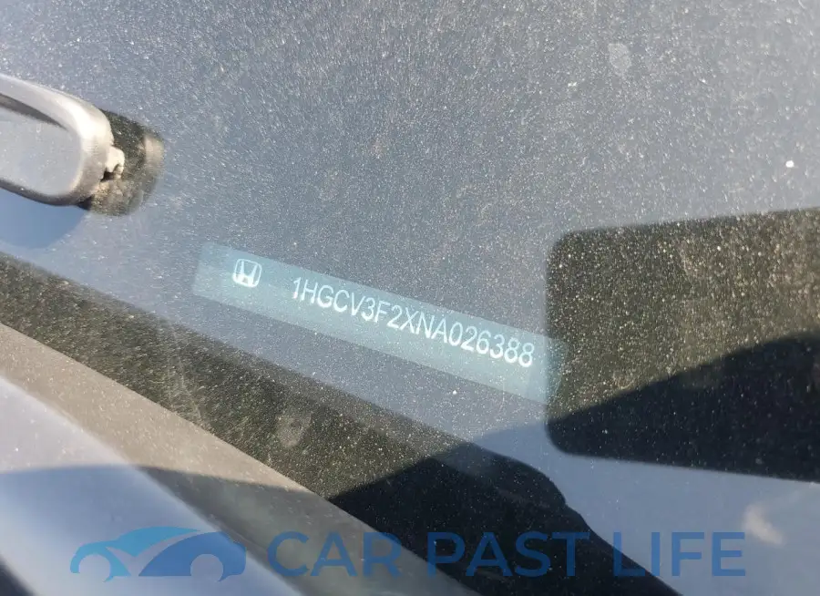1HGCV3F2XNA026388# 12