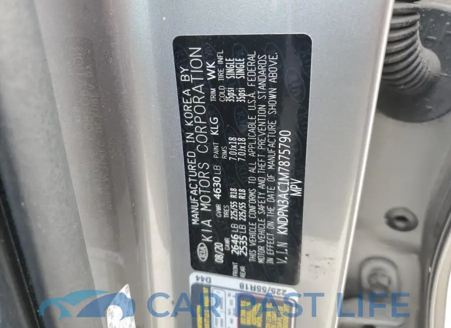 KNDPN3AC1M7875790# 13
