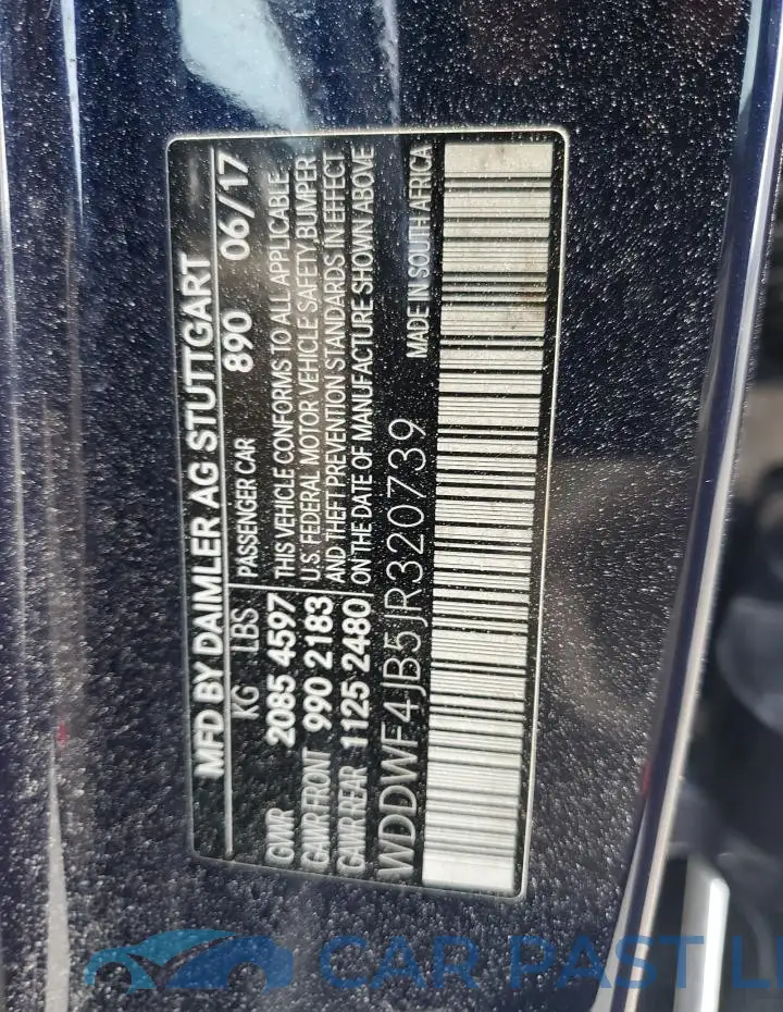WDDWF4JB5JR320739# 13