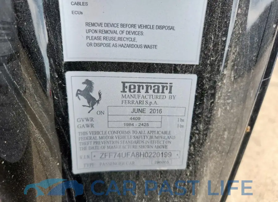 ZFF74UFA8H0220199# 12