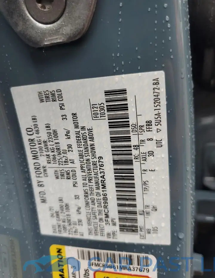 3FMCR9B61MRA37679# 13