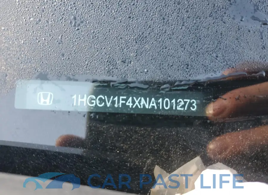 1HGCV1F4XNA101273# 12