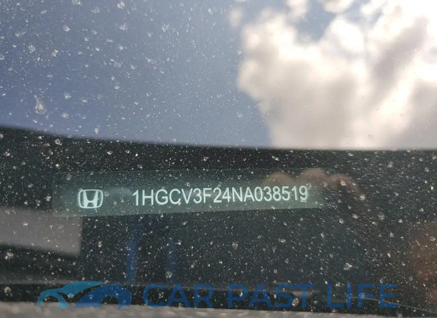 1HGCV3F24NA038519# 13